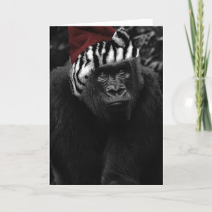 Funny Gorilla Weihnachten
