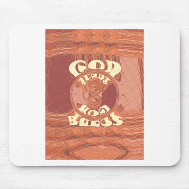 Funny Gott segess You Golden kenya Hakuna Matata G Mousepad (Vorne)