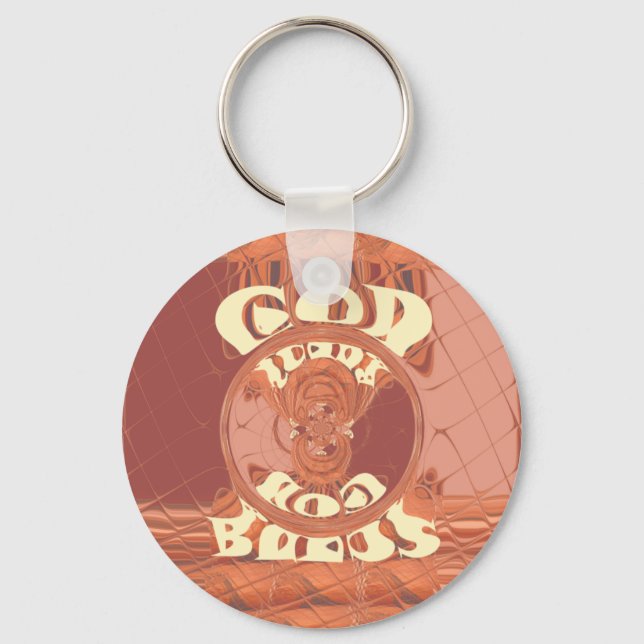 Funny Gott segess You Golden kenya Hakuna Matata G Schlüsselanhänger (Vorderseite)