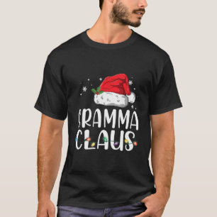 Funny Gramma Claus Weihnachten T - Shirt Pajamas S