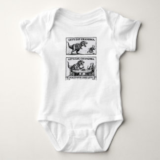 Funny Grammar Baby Singlet – “Let’s Eat, Grandma" Baby Strampler
