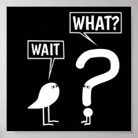 Funny Grammar Komma und Frage Mark warten, was?