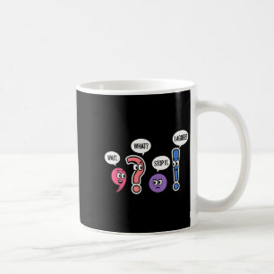 Funny Grammar Lehrer warten, was stoppen Ich stimm Kaffeetasse