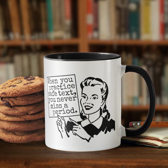 Funny Grammar Nerd | Praktizieren eines sicheren T Kaffeetasse (Von Creator hochgeladen)