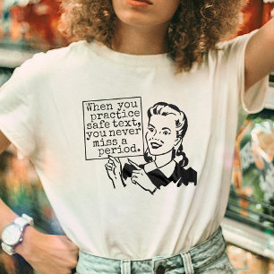 Funny Grammar Nerd Praktizierung von abgesichert T-Shirt