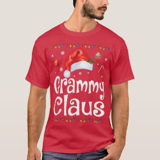 Funny Grammy Claus Christmas Pajamas Weihnachtsges T-Shirt