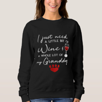 Funny Granddog Tee Shirt Wein