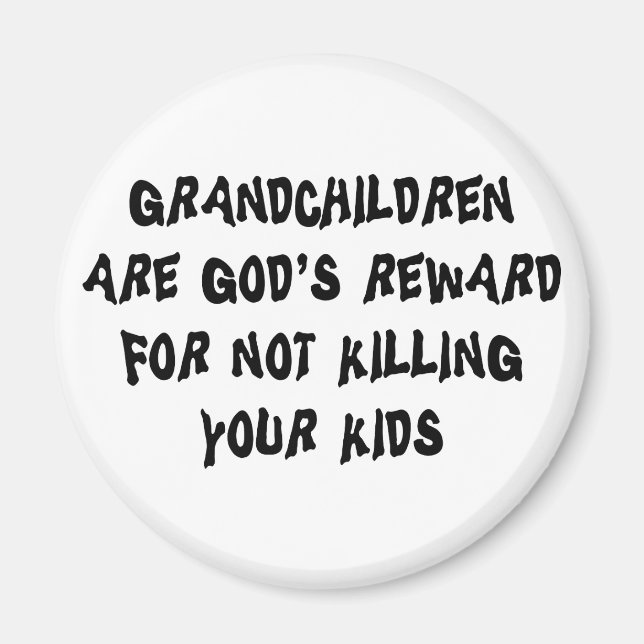 Funny Grandellies Magnet (Vorne)