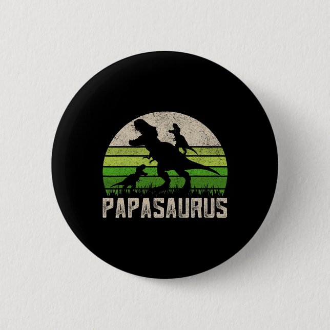 Funny Grandpa Shirts Daddy Funny Vathers Day Gesch Button (Vorderseite)