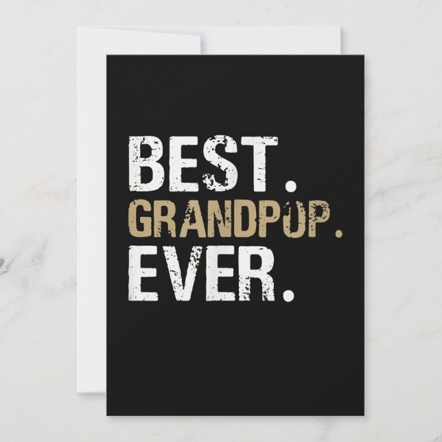 Funny Grandson | Bester Großpop je (Vorderseite)