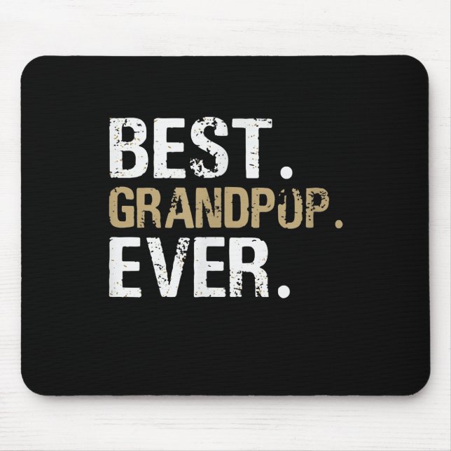 Funny Grandson | Bester Großpop je Mousepad (Vorne)