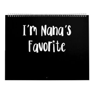 Funny Grandson   Ich bin Nanas Liebling Kalender