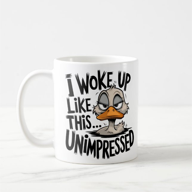 Funny Graphen - Funny Duck Spaß Zitat Tri-Blend Kaffeetasse (Links)