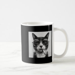 Funny Graphic Cat Smoking Erwachsene Funny _1 Kaffeetasse