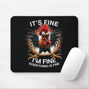 Funny Graphic Es ist schön, dass ich gut komisch v Mousepad