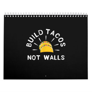 Funny Graphic Taco Mexican Lover Build Tacos Kalender