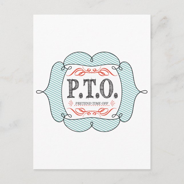 Funny gratuliert dazu, so zu tun, als wäre die Zei Postkarte (Vorderseite)