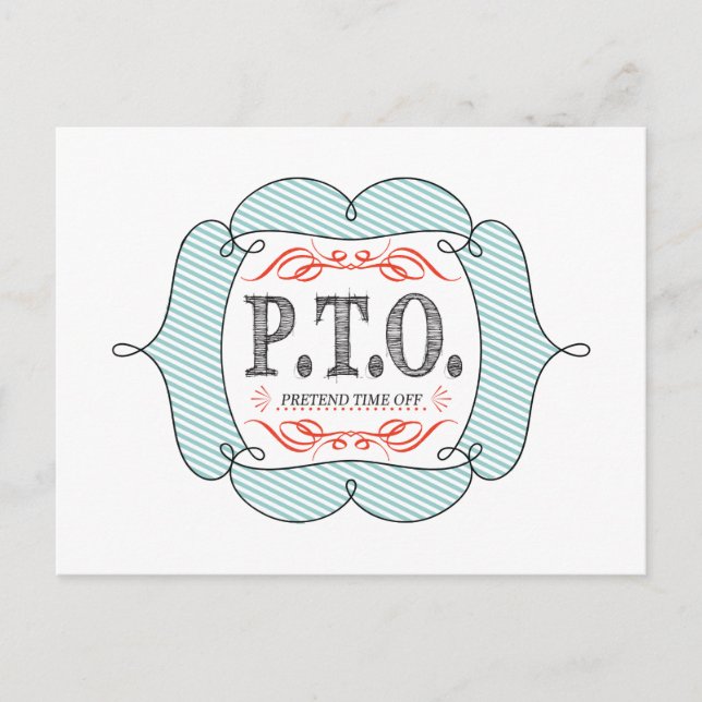 Funny gratuliert dazu, so zu tun, als wäre die Zei Postkarte (Vorderseite)