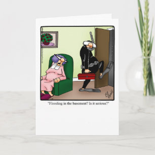 Funny gratuliert New Zuhause card Karte