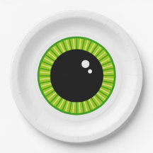Funny Green Eyeball