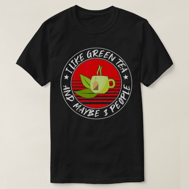 Funny Green Tee Zitat Chinesischer Teebag (Design vorne)