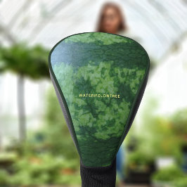 Funny Green Watermelon Rind Fruit Driver Golf Headcover