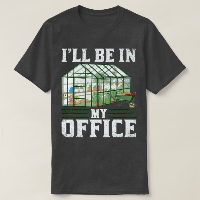 Funny Greenhouse Gardens Garden Pflanze Lover TSh T-Shirt (Design vorne)
