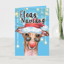 Funny Greyhound Weihnachtsflohen Weihnachtsgebäck
