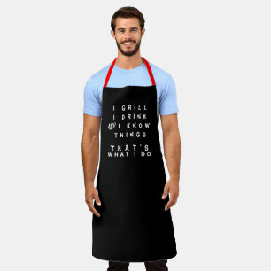 Funny Grill Baker's Koch Schürze für Damen und H