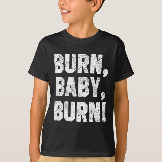 Funny Grill Shirt Burn (Vorderseite)