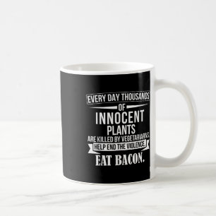 Funny Grillen Anti Vegetarian Zitat - Fleisch Love Kaffeetasse