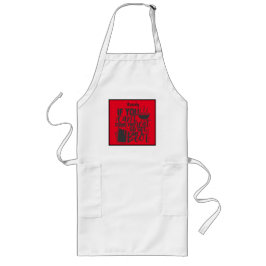 Funny GRILLEN Backyard Grill Spaß Zitat personalis Lange Schürze