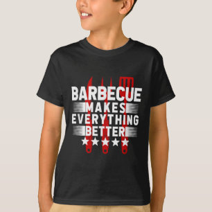 Funny Grillen Barbecue Grill Grill Joke Rauchen Me T-Shirt