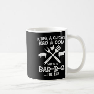 Funny Grillen Design für Fans von Rauchen, Grillen Kaffeetasse