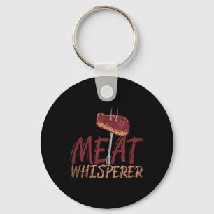 Funny Grillen Geräuchertes Fleisch Steak Geschenk Schlüsselanhänger