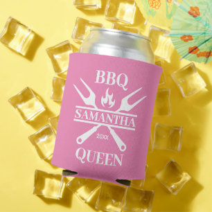 Funny GRILLEN Grill Master Personalisiert Barbecue Dosenkühler