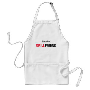 Funny GRILLEN Helper Ich bin die Grillfreundin Schürze