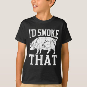 Funny Grillen Koch, ich rauche, dass lustig gerauc T-Shirt