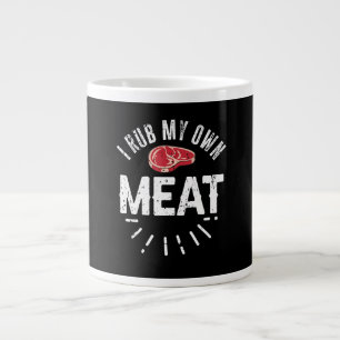 Funny GRILLEN Koch Joke Geschenk Rub Mein eigenes Jumbo-Tasse