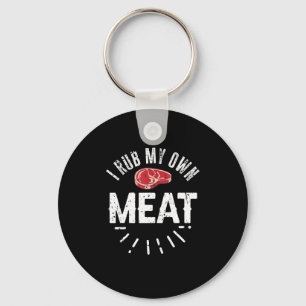 Funny GRILLEN Koch Joke Geschenk Rub Mein eigenes Schlüsselanhänger