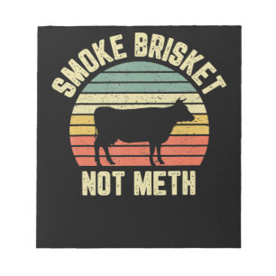 Funny Grillen Smoke Brisket Not Novelty Grilling Notizblock