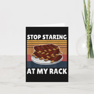 Funny Grillen T-Shirt stoppen Starken auf meinem R Karte