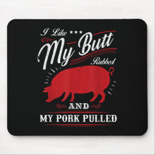 Funny Grilling Grillen gefällt mir mein Hintern Ru Mousepad