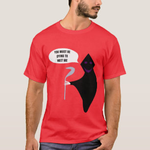 Funny Grim Sensenmann Halloween Custom T Shirt