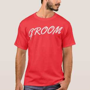 Funny Groom Bachelor Junggeselinnen-Abschied Weddi T-Shirt