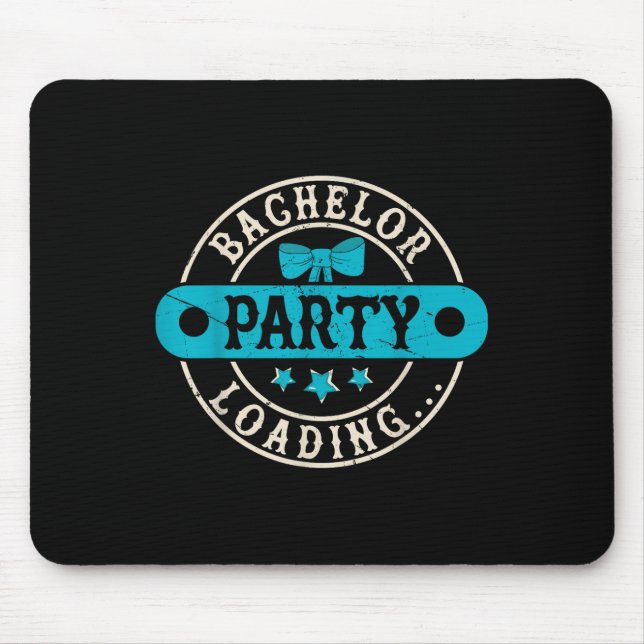 Funny Groom Wedding Bachelor Party _3 Mousepad (Vorne)