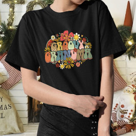 Funny Groovy Oma T - Shirt für Frauen
