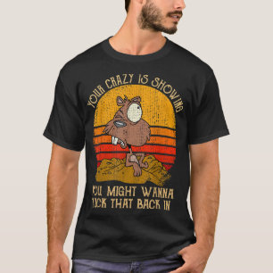 Funny Groundhog Woodchuck Ground Hog Day Meme Tshi T-Shirt