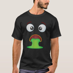 Funny Group Costume Halloween Team Outfit Sick Fac T-Shirt