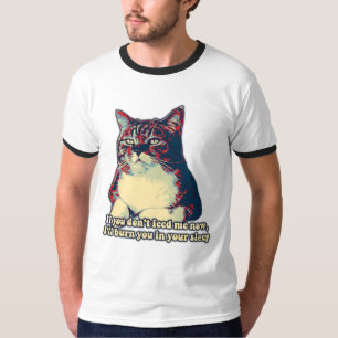 Funny grumpy cat meme für kitty besitzer und liebh T-Shirt